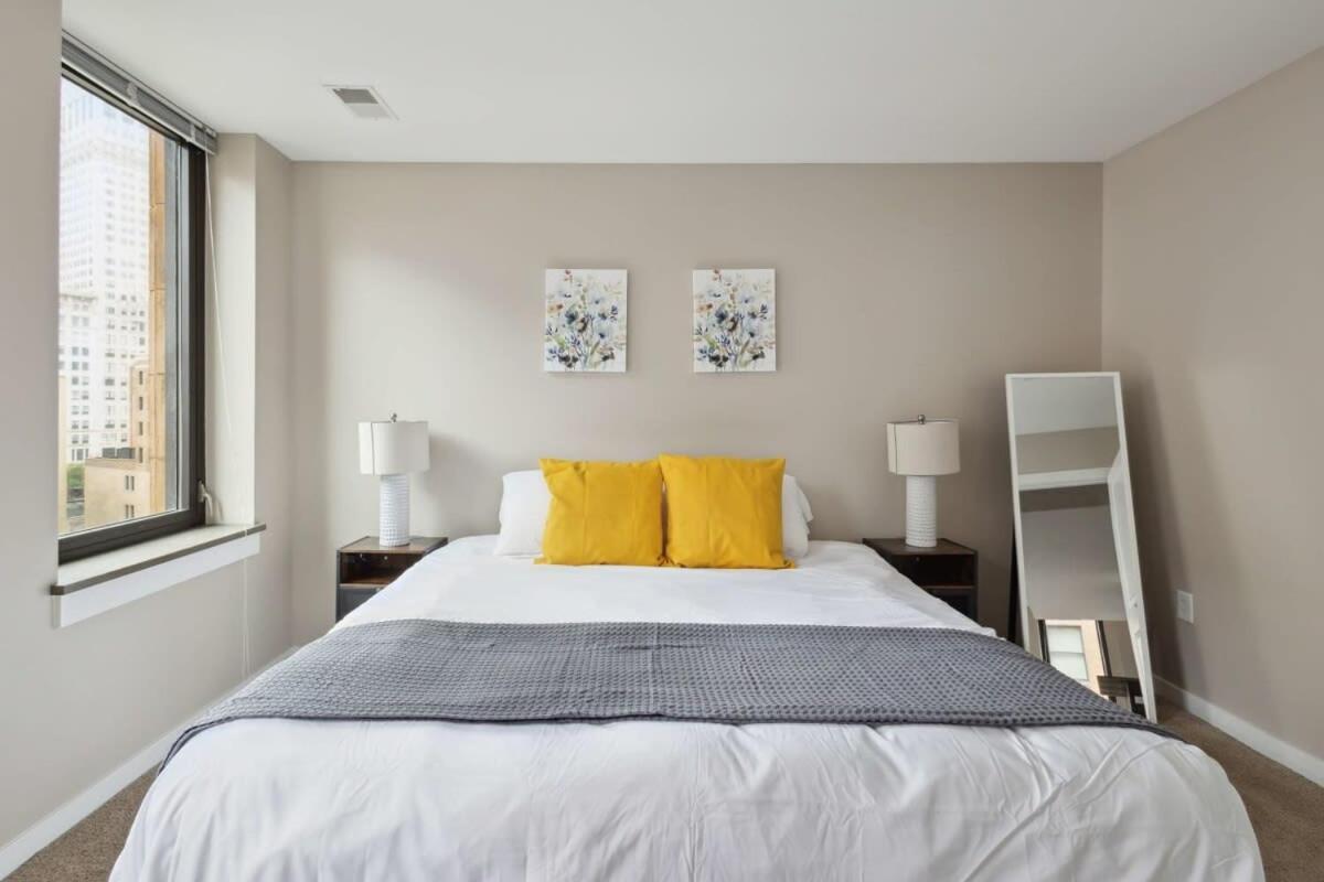 2Br Downtown Luxury Getaway Appartement Detroit Buitenkant foto