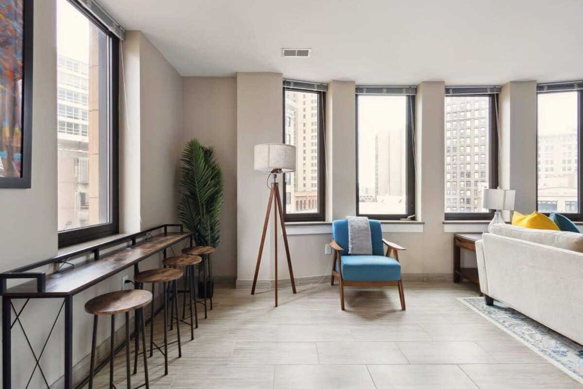 2Br Downtown Luxury Getaway Appartement Detroit Buitenkant foto