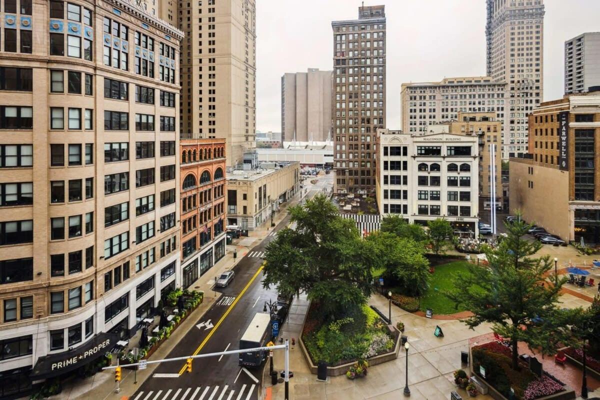 2Br Downtown Luxury Getaway Appartement Detroit Buitenkant foto