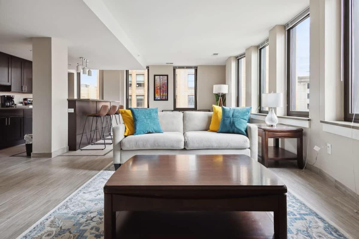 2Br Downtown Luxury Getaway Appartement Detroit Buitenkant foto